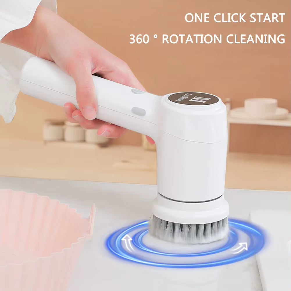 5-in-1 Magic Electric Cleaning Brush β For Home & Kitchen