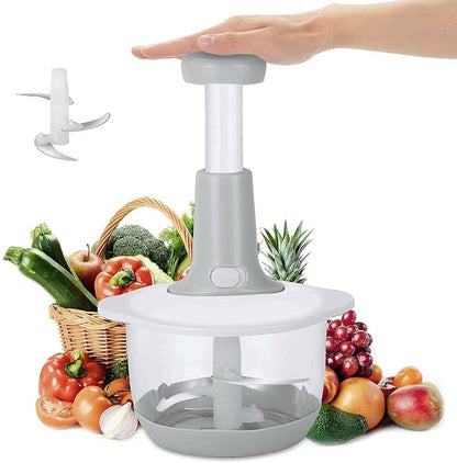 9-in-1 Vegetable Chopper, Cutter, Slicer & Grater - Multi-Function Kitchen
